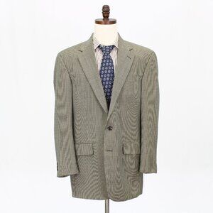 Nautica 44L Beige HT 2-Button Sport Coat Blazer Jacket G532